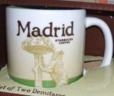 Starbucks Icon Mini Madrid mug