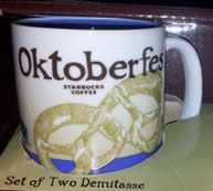 Starbucks Icon Mini Oktoberfest mug