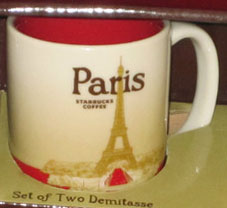 Starbucks Icon Mini Paris mug