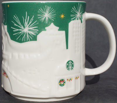 Starbucks Relief Beijing Green mug