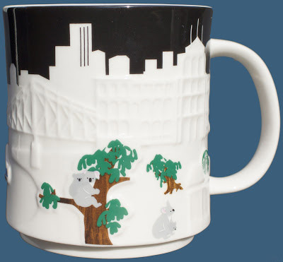 Starbucks Relief Brisbane mug