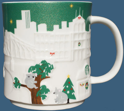 Starbucks Relief Brisbane Green mug