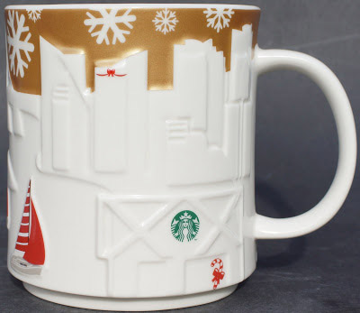 Starbucks Relief Busan Gold mug