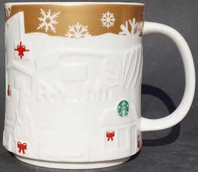 Starbucks Relief Kaohsiung Gold mug