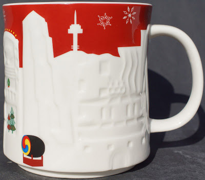Starbucks Relief Seoul Red mug