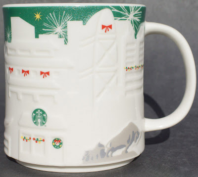 Starbucks Relief Shenzhen Green mug