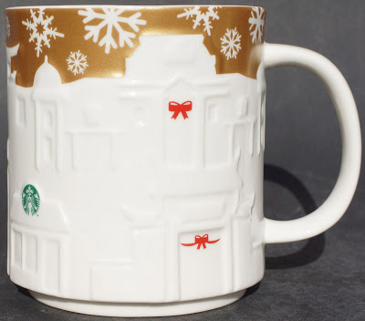 Starbucks Relief Tainan Gold mug