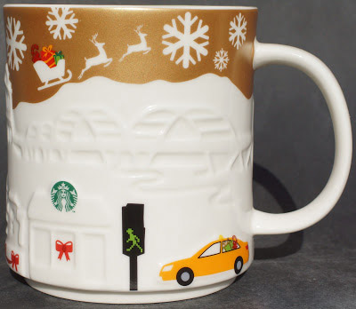 Starbucks Relief Taipei Gold mug