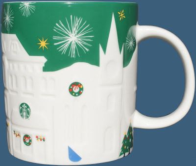 Starbucks Relief Zurich Green mug