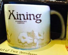 Starbucks Icon Mini Xining mug