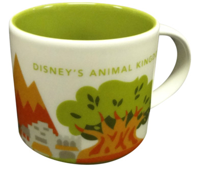 Starbucks You Are Here Disney Animal Kingdom mug
