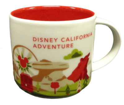 Starbucks You Are Here Disney California Adventure mug