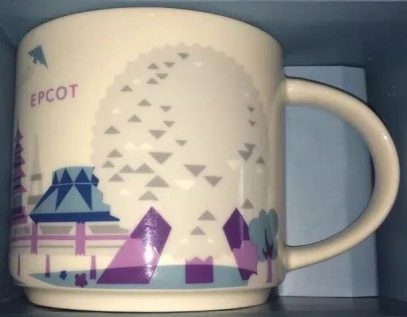 Starbucks You Are Here Disney Epcot 1 mug