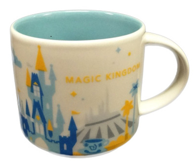 Starbucks You Are Here Disney Magic Kingdom mug