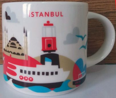 City Mug RELIEF Istanbul Türkei STARBUCKS Tasse NEU 473ml