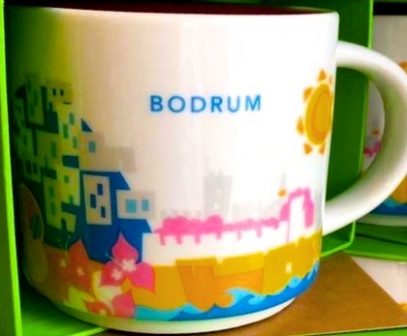 Starbucks You Are Here Bodrum mug