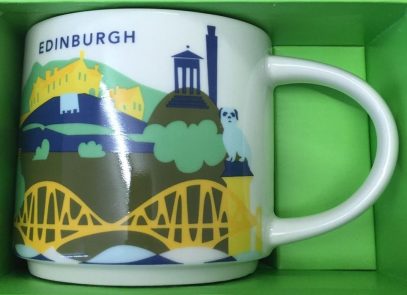 Starbucks You Are Here Edinburgh mug