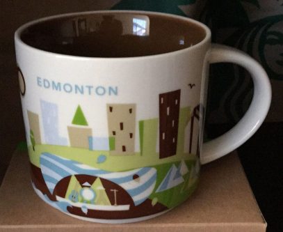 Starbucks You Are Here Edmonton mug