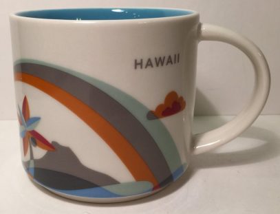 Starbucks You Are Here Hawaii mug