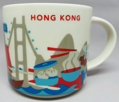 Starbucks You Are Here Hong Kong mug