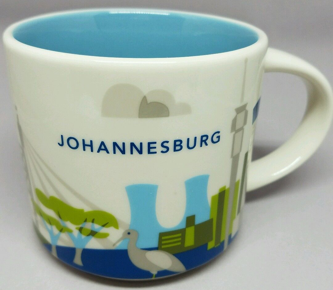 Starbucks Mugs YOU ARE HERE Collection South Africa Cities 