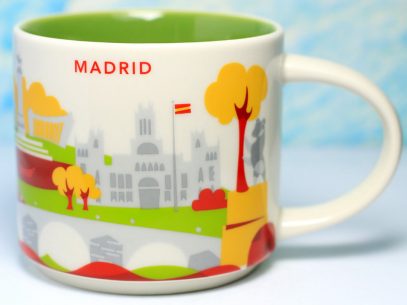 Starbucks You Are Here Madrid mug