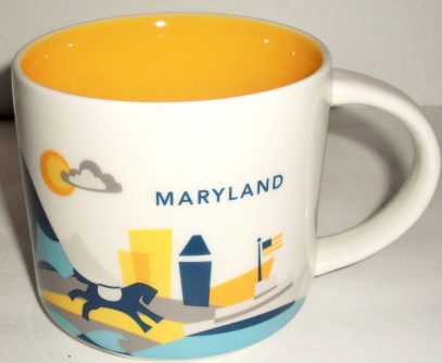 Starbucks You Are Here Maryland mug