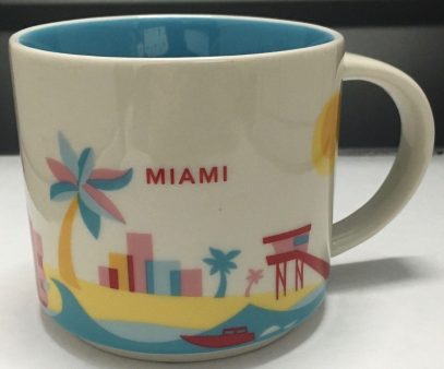 Starbucks You Are Here Miami mug