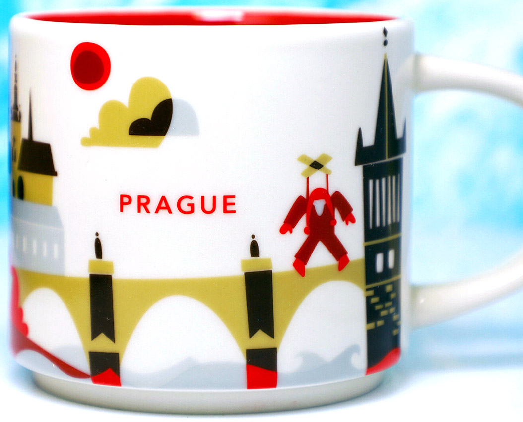 Starbucks You Are Here Prague mug