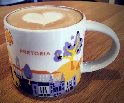 Starbucks You Are Here Pretoria mug