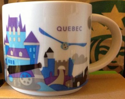 Starbucks You Are Here Quebec 1 mug