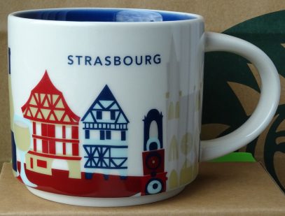 Starbucks You Are Here Strasbourg mug