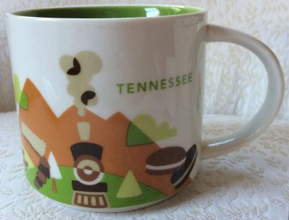 Starbucks You Are Here Tennessee mug