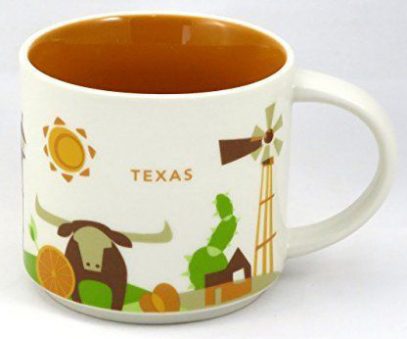 Starbucks You Are Here Texas mug