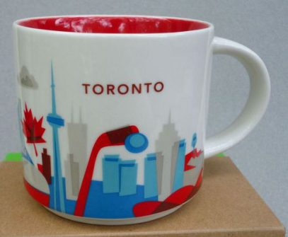 Starbucks You Are Here Toronto mug