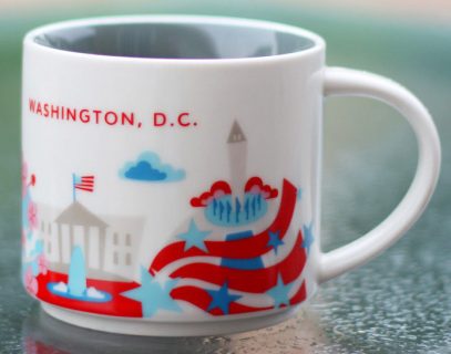 Starbucks You Are Here Washington D.C. mug
