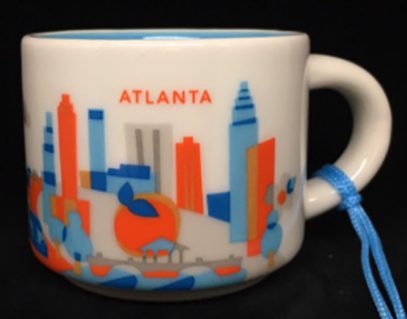Starbucks You Are Here Ornament Atlanta mug