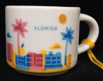 Starbucks You Are Here Ornament Florida mug