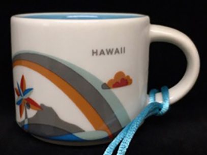 Starbucks You Are Here Ornament Hawaii mug