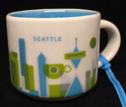 Starbucks You Are Here Ornament Seattle mug