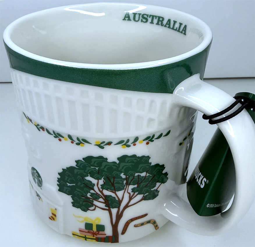 Starbucks Relief Australia Green mug