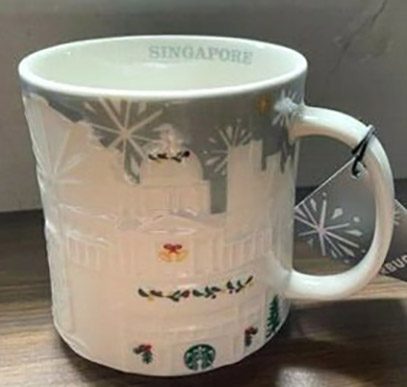 Starbucks Relief Singapore Silver mug