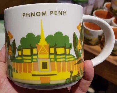 Starbucks You Are Here Phnom Penh mug