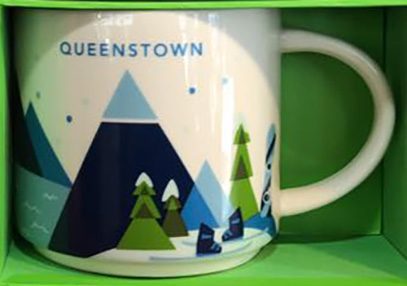 Starbucks You Are Here Queenstown mug
