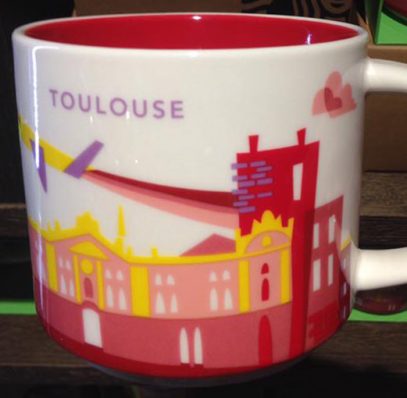 Starbucks You Are Here Toulouse mug