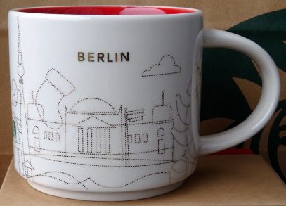 Starbucks You Are Here Christmas Berlin mug