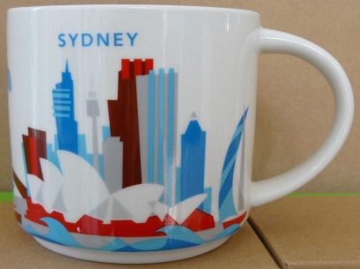 Starbucks You Are Here Sydney mug