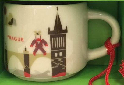 Starbucks You Are Here Ornament Prague mug