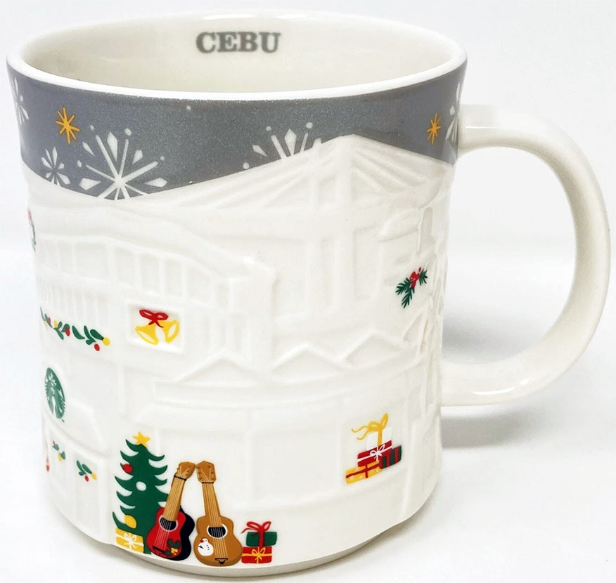 Starbucks Relief Cebu Silver mug
