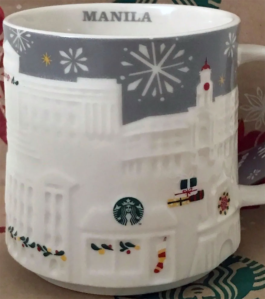 Starbucks Relief Manila Silver mug